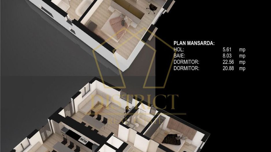 Duplex cu 4 camere | Strada privata | Mosnita Veche, Lidl - Poză 12