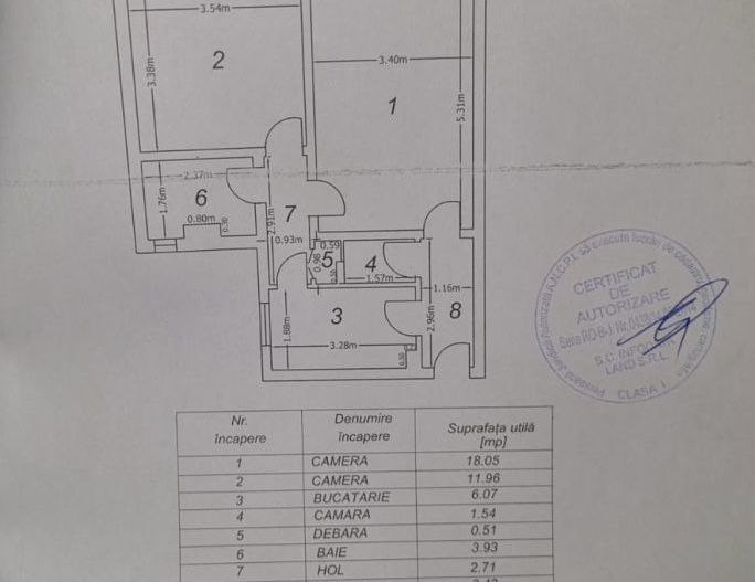 De vânzare: apartament 2 camere Gorjului - Poză 7