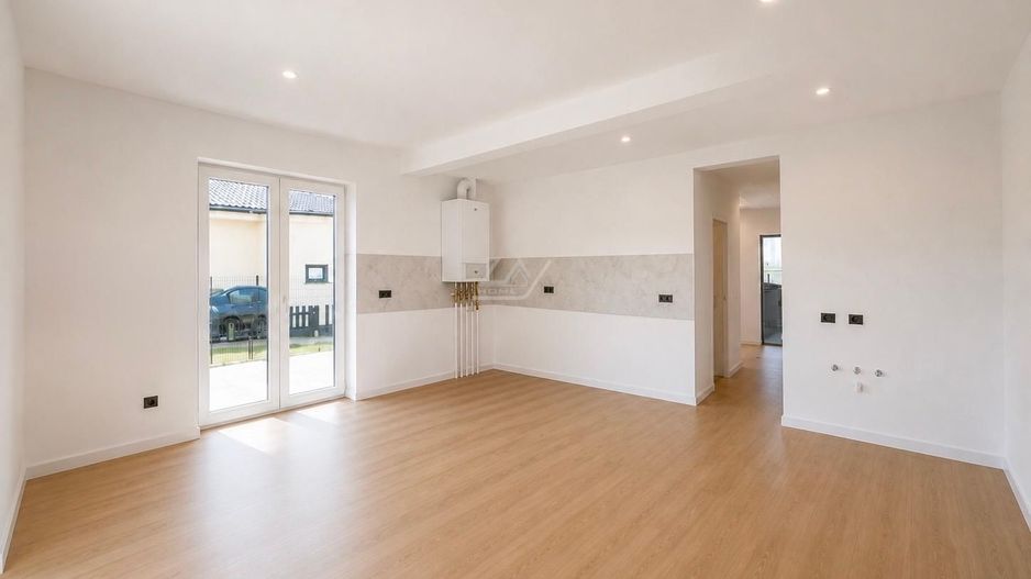 COMISION 0! Duplex finalizat. 5 camere, 3 bai. Panouri fotovoltaice. - Poză 2