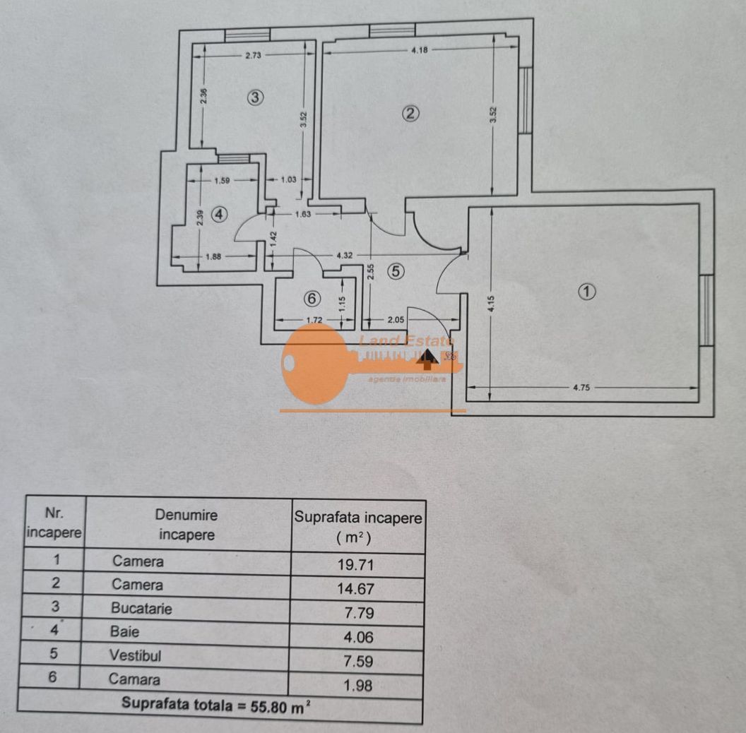 2 camere cu centrala Dorobanti la 600m de metrou Piata Victoriei - Poză 16
