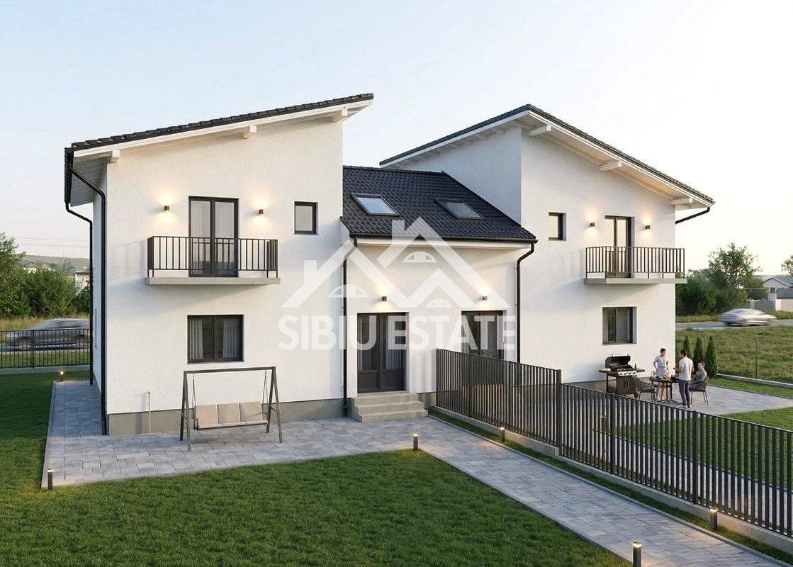 Casa noua 5 camere 3 bai, curte mare - Poză 14
