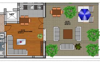 2cam.dec-util 62mp+terasa-48mp/15min-metrou D.Leonida - Poză 1