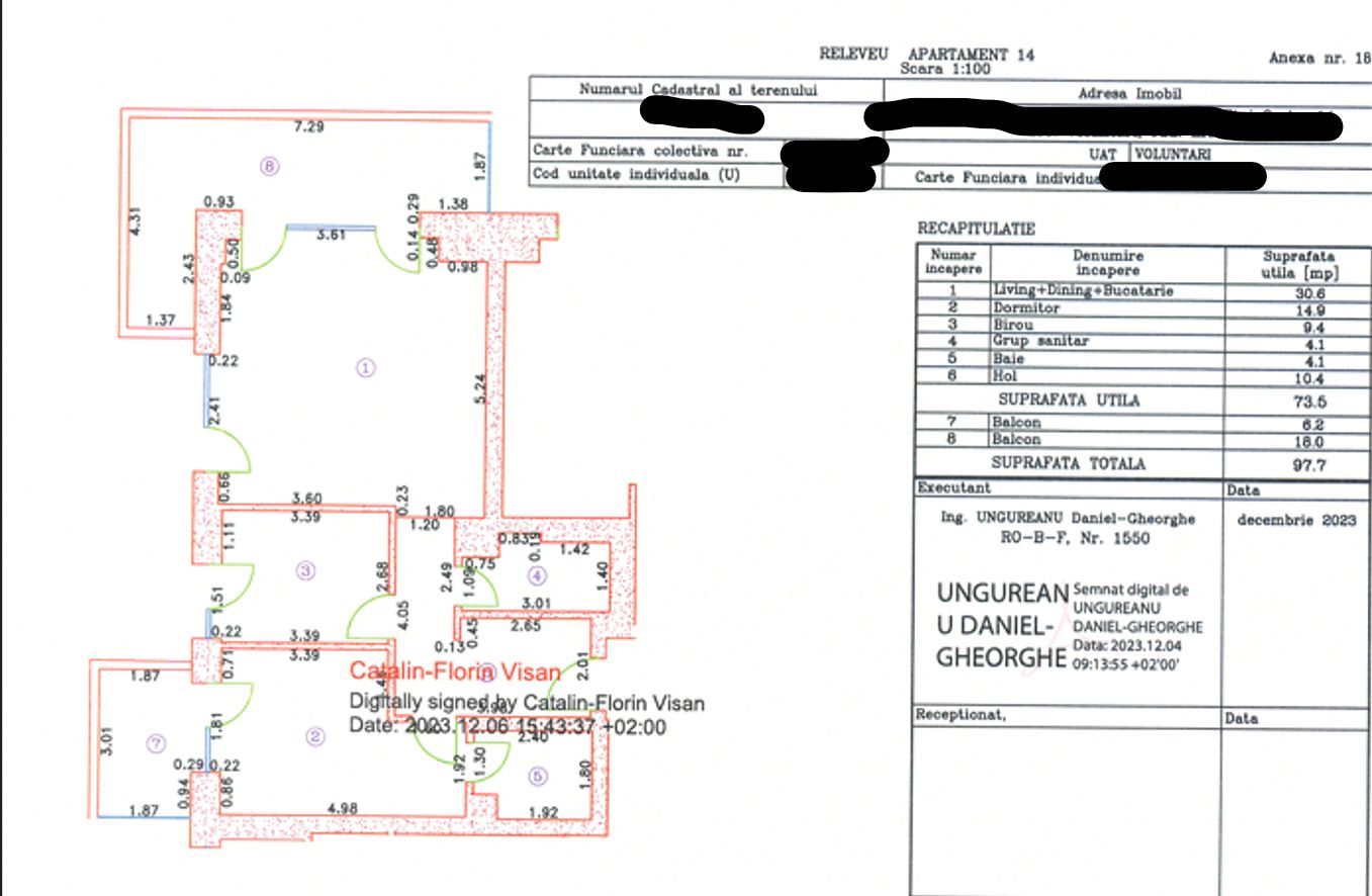 3 CAMERE || CORTINA 126 || EROUIANCU NICOLAE - Schiță 14