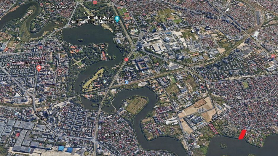 Teren 5963 mp deschidere lac Grivita 42 m cu deschidere la strazi 77 m - Poză 17