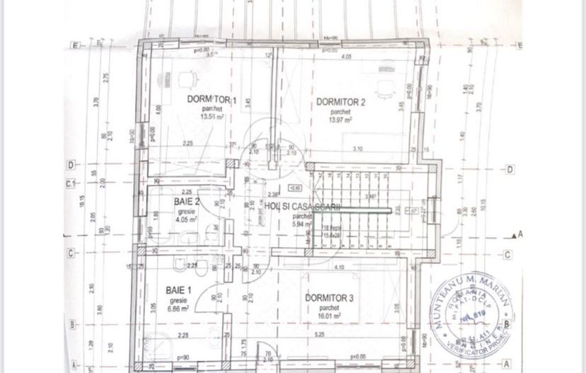 Vanzare casa individuală, Chinteni, 500 mp teren, strada asfaltata - Poză 3