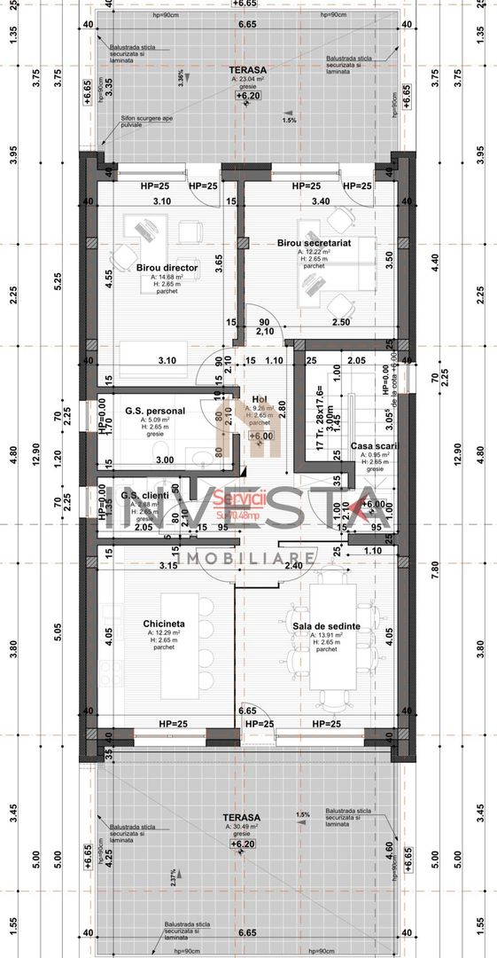 Apartament in vila in curs de contructie! Predare decembrie 2026! - Schiță 2