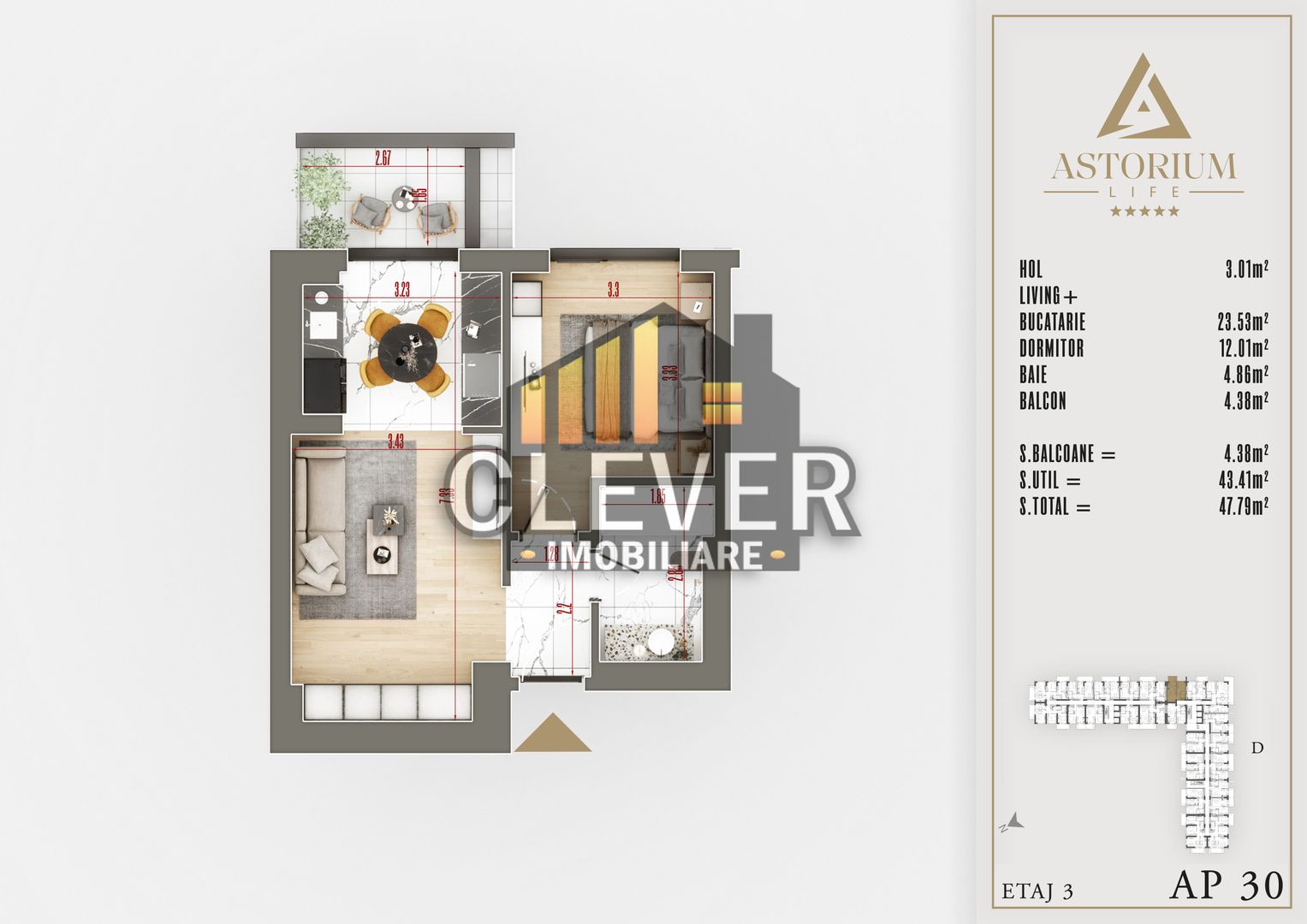 Ansamblu Premium 2 camere Theodor Pallady SECTOR 3 - Poză 2