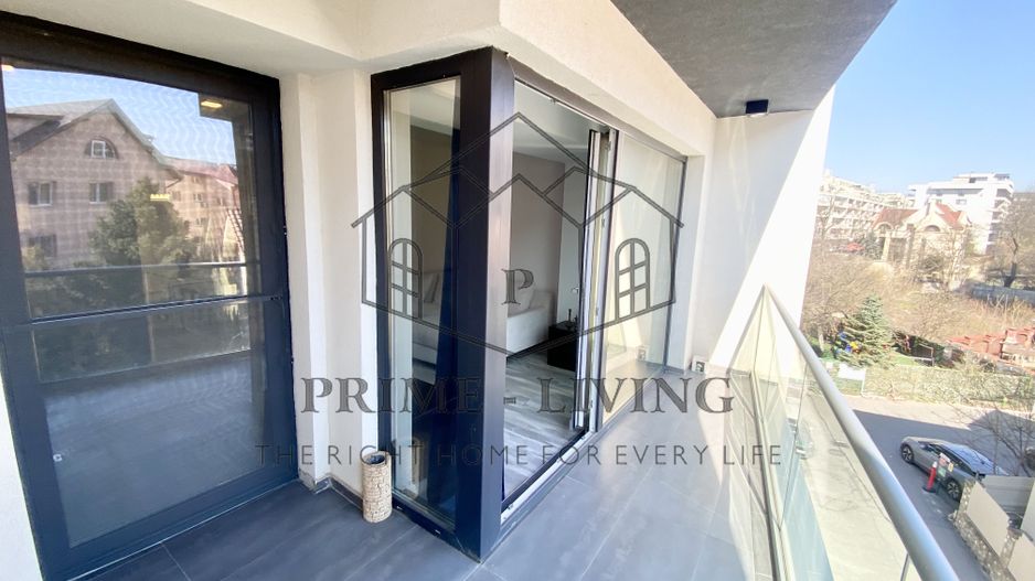 APARTAMENT SUPERB CU 2 DORMITOARE LA INCHIRIERE LANGA PARC HERASTRAU - Poză 6