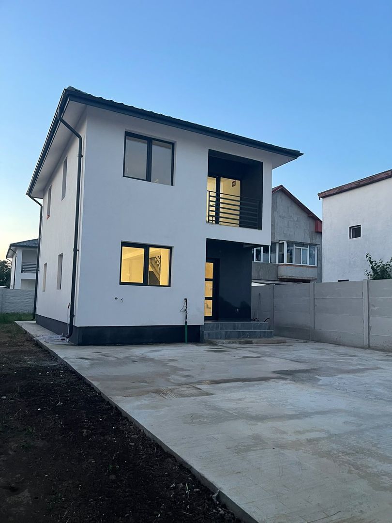 CASA INDIVIDUALA GLINA, INCALZIRE PARDOSEALA, TEREN 325 MP, COMIS 0% - Poză 1