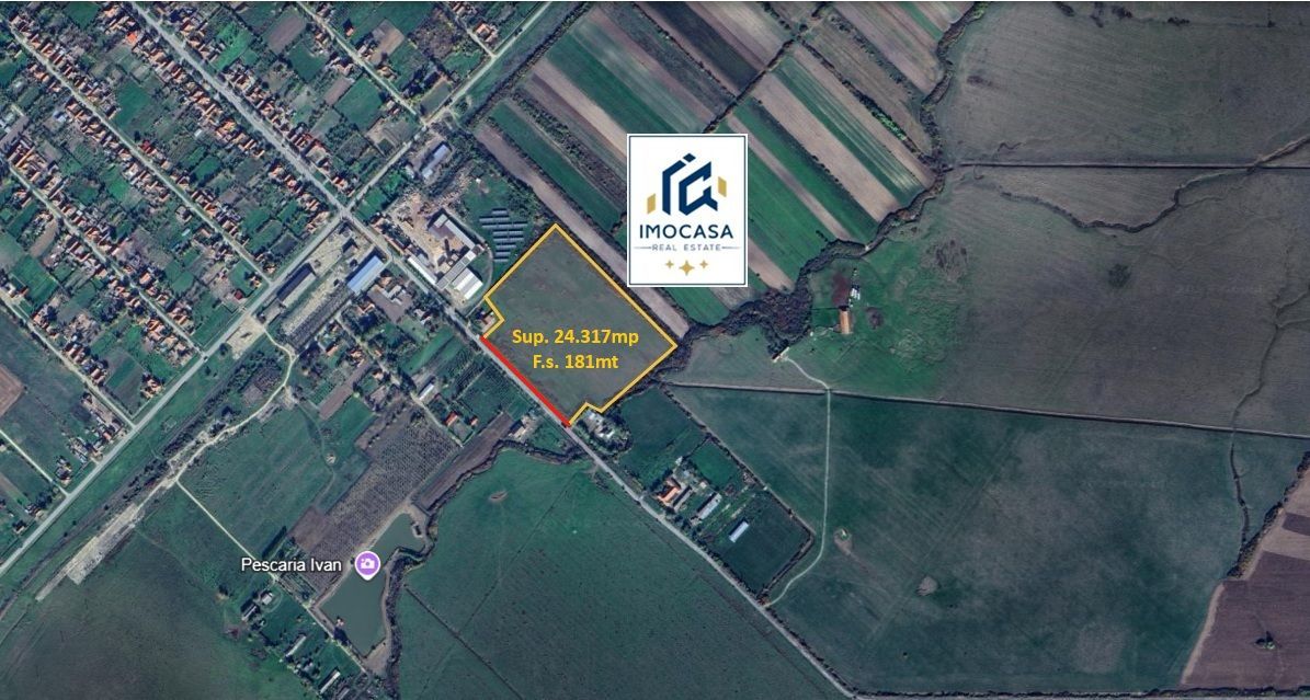 De vanzare Teren intravilan 46.336 mp Cermei Arad, FS DJ793 utilități - Poză 2