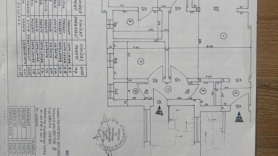Pache Protopopescu - Ferdinand, Str Fluierului, 3 camere, comision 0% - Schiță 40