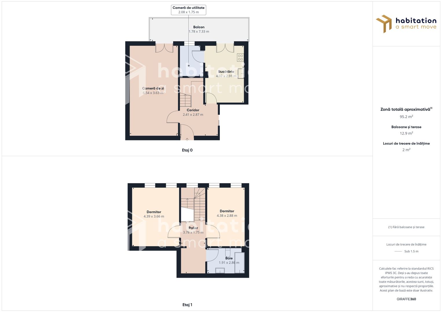 Apartament stil duplex,  cu scara interioară, zona Mircea cel Bătrân - Poză 18