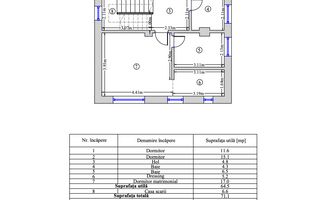 Vila spatioasa langa padure TVA 0%, teren 700mp, DN1, A3, A0 - Schiță 36