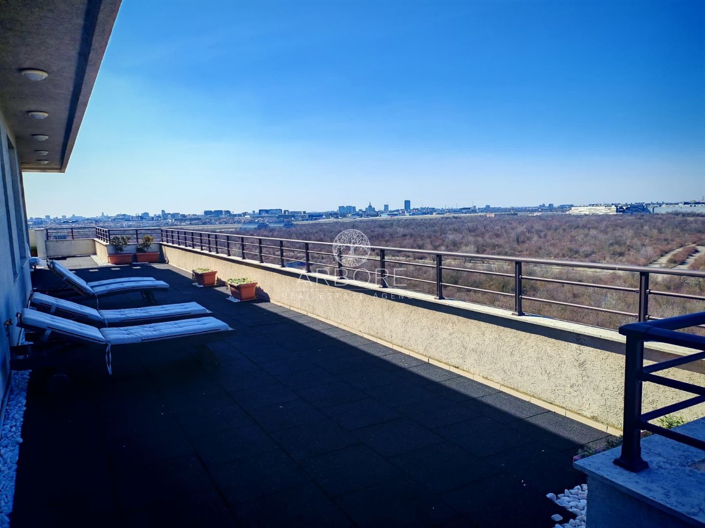 Penthouse 5 camere 250 mp lângă Ambasada SUA , zona Băneasa București - Poză 28
