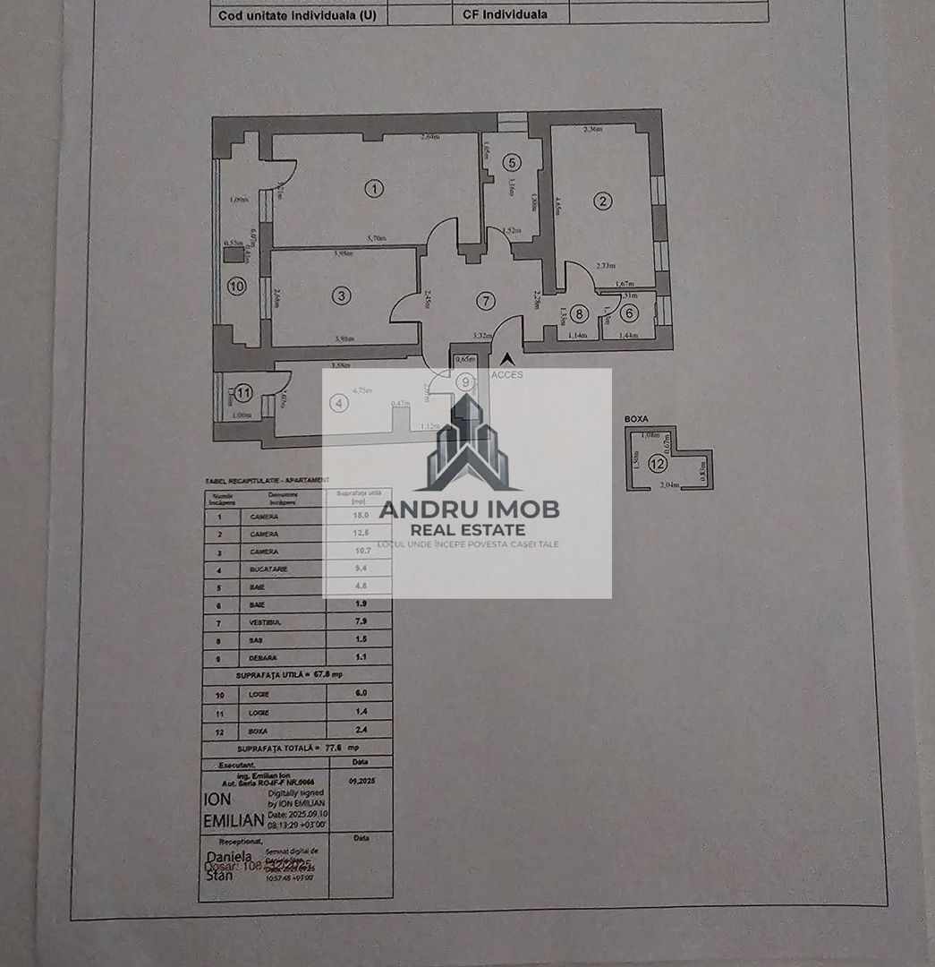 Apartament 3 camere/ Decomandat/ Metrou Dristor/ McDonalds - Poză 18