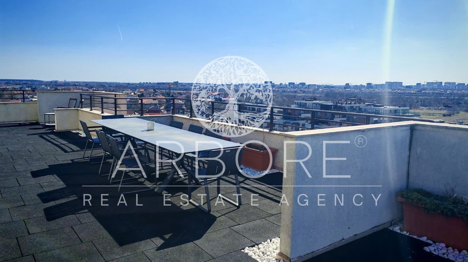 Penthouse 5 camere 250 mp lângă Ambasada SUA , zona Băneasa București - Poză 27