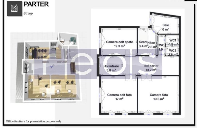 INCHIRIERE CASA D+P+M | ZONA UNIRII - Poză 7