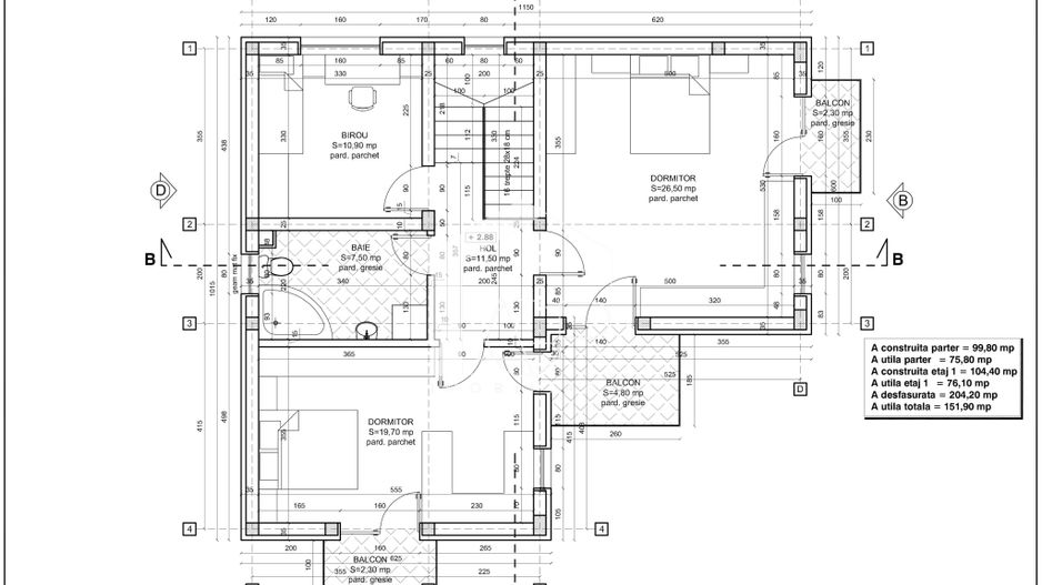 Vila P+1E, cu 5 camere, Paulesti - Poză 26