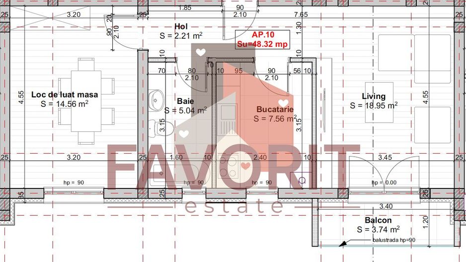 Strada asfaltata. Disponibil imediat. Aproape de parc si Profi - Schiță 10