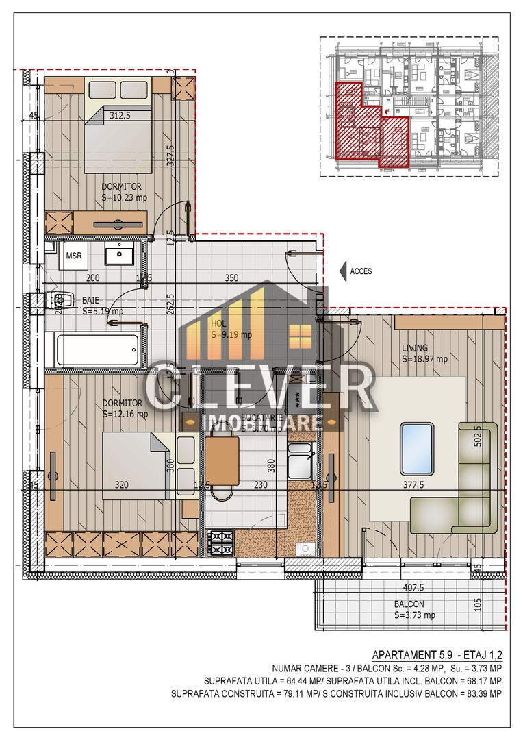 Titan Sector 3 Theodor Pallady Apartament 3 camere - Poză 1