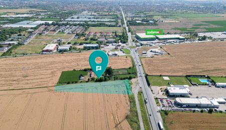 Teren 7653mp cu PUZ aprobat DN Arad Oradea