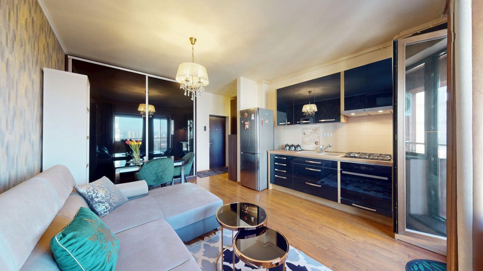 AP. 2 CAMERE LUJERULUI, CENTRALA, BUCATARIE OPEN-SPACE, METROU 7 MIN - Poză 4