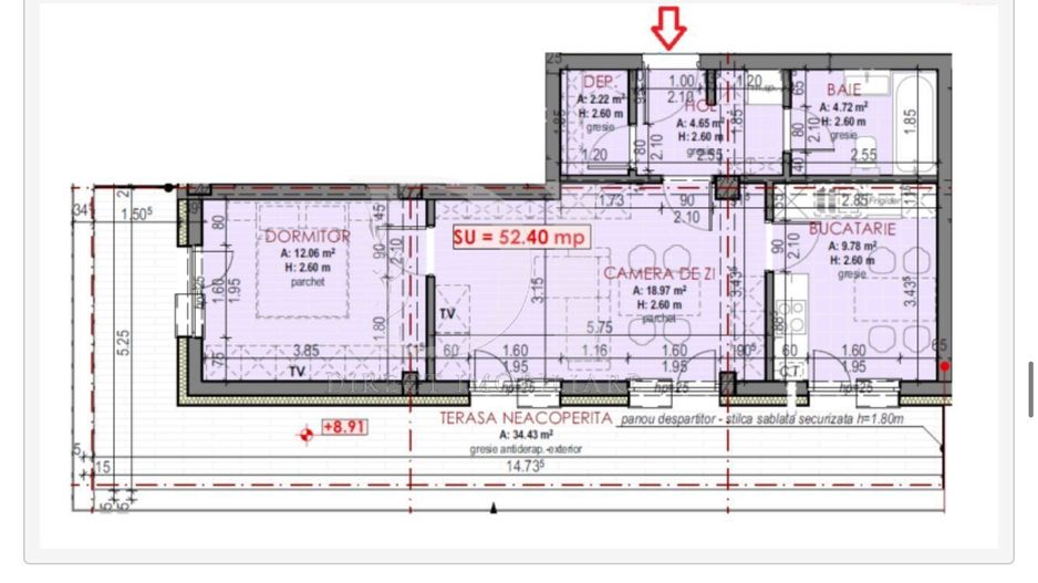 Apartament de vanzare/ Zona Terra / Floresti - Poză 11