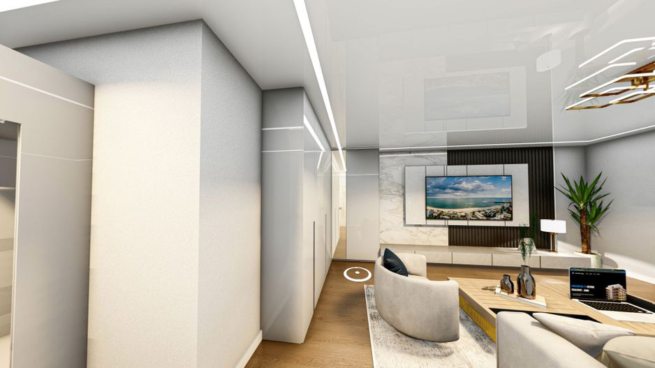 DEZVOLTATOR -Ap. 2 cam. 52 mp Comision 0 % Mamaia nord OBA TOWER - Poză 3