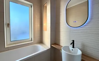 Duplex modern cu grădină, la intrare în Moșnița Nouă - Poză 15