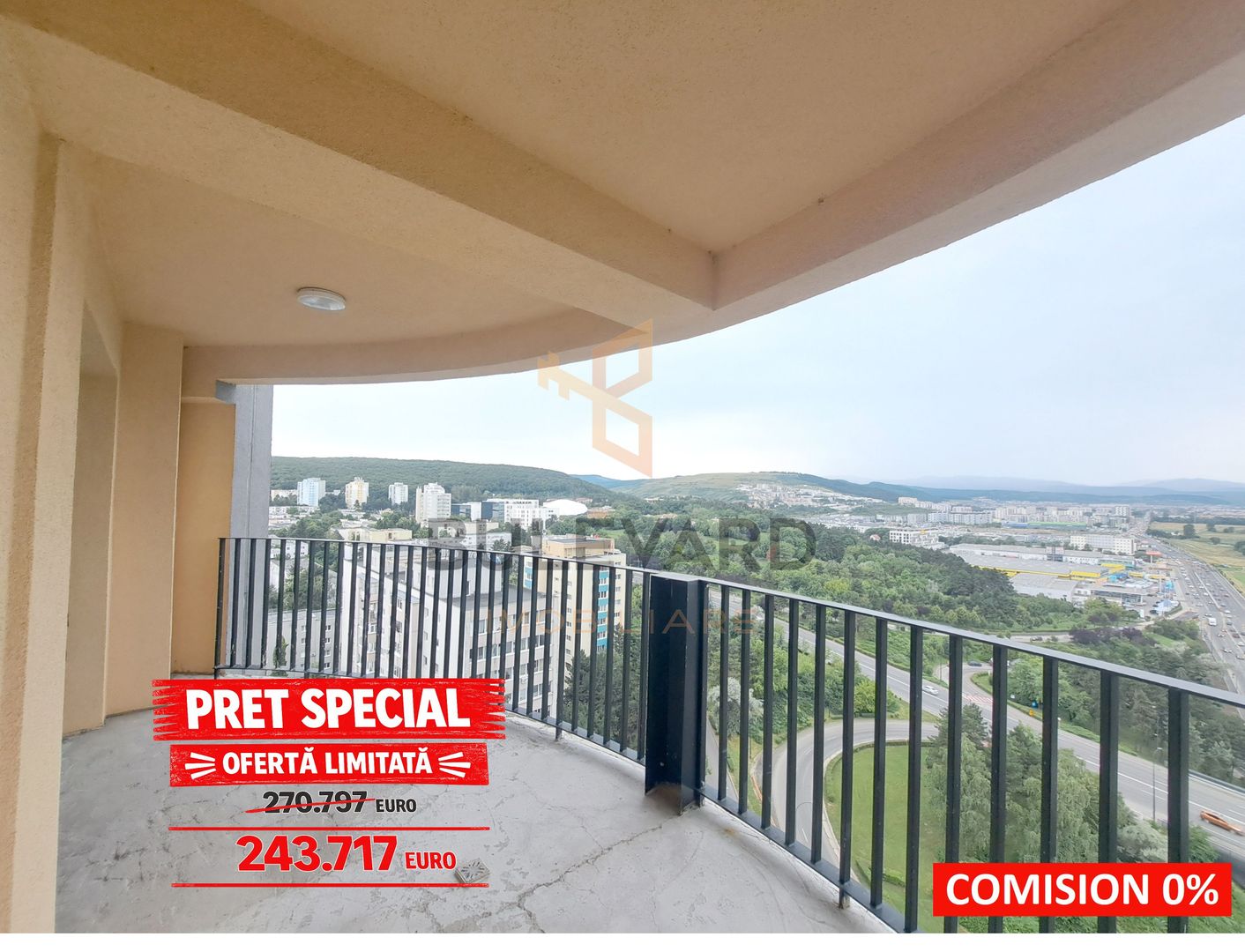 Pret special! Apartament 3 camere + terasa 13 mp view superb! - Poză 3