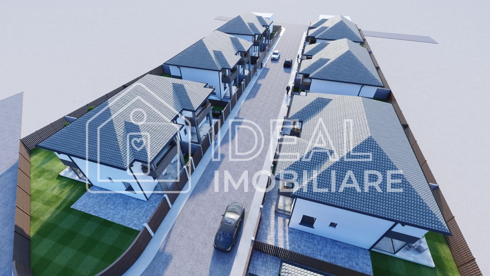 Duplex Modern cu 4 camere si gradina, In Selimbar - Poză 10