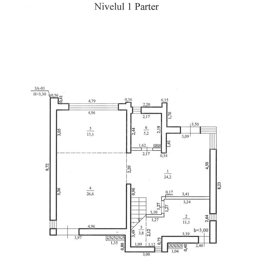 Vânzare, casă, 3 nivele, 6 camere, strada Teilor, Râșcani - Poză 10