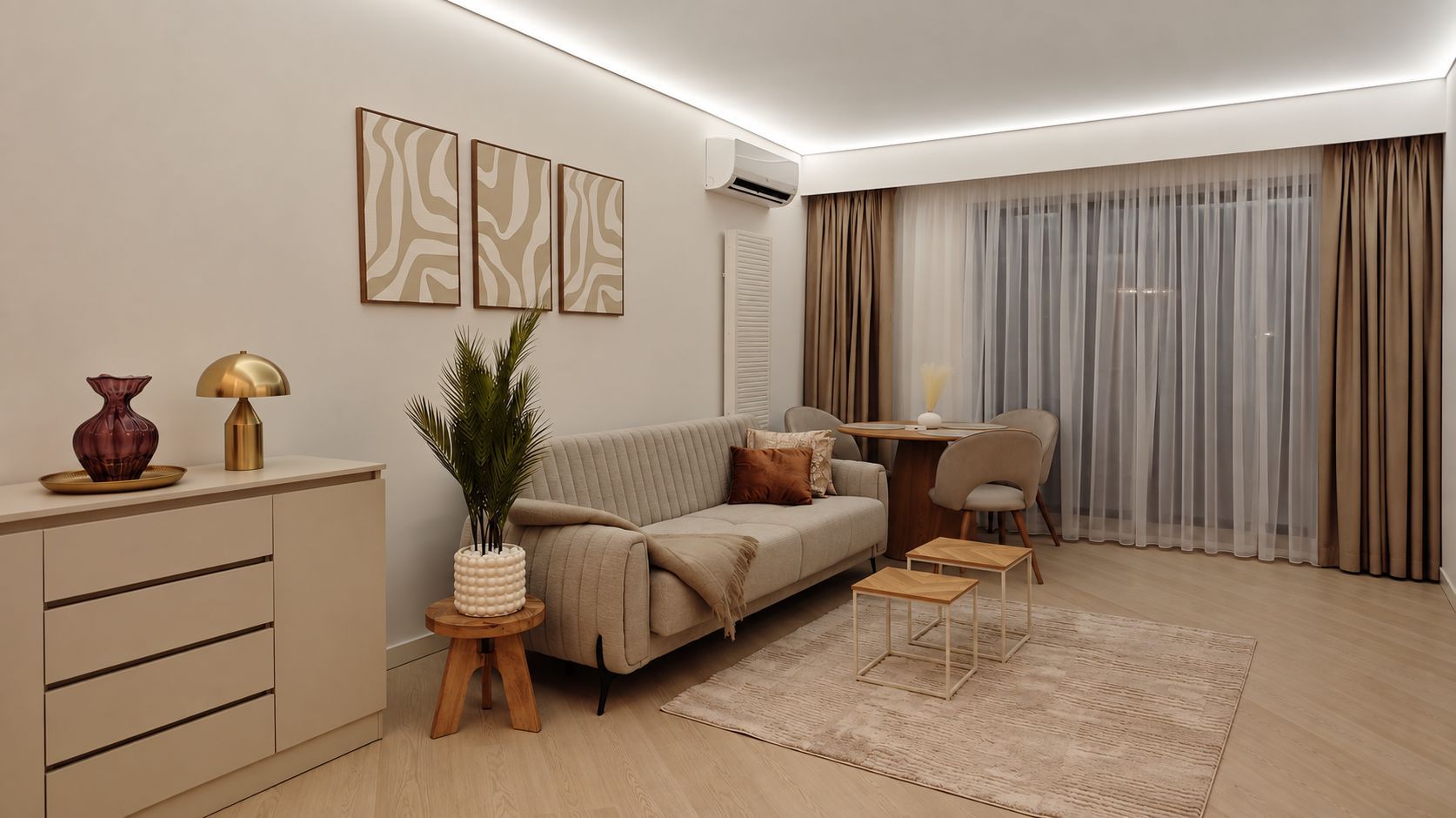 First Rental | Designer 2-Room Apartment | Large Balcony - Poză 3