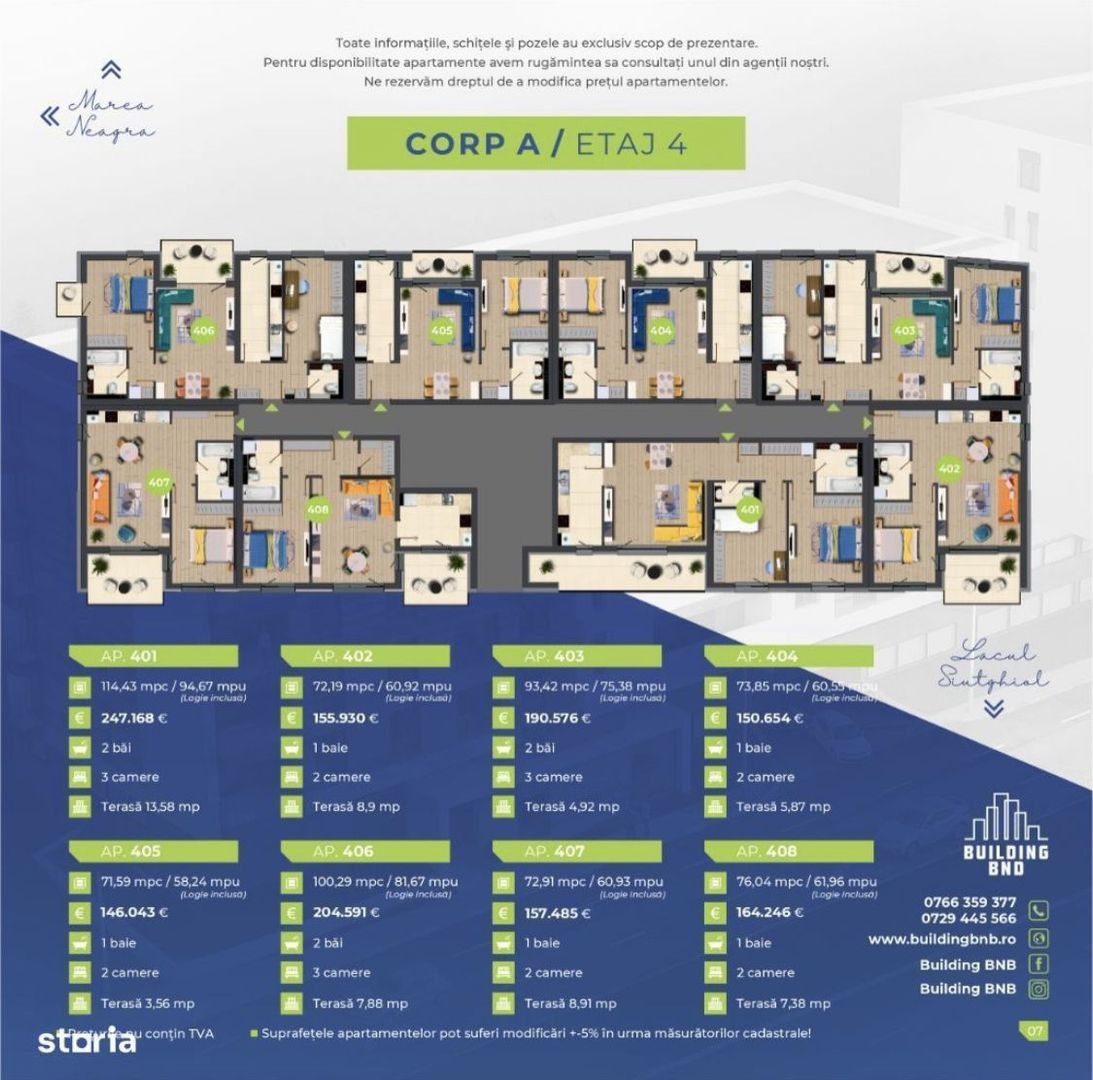 Finalizat-Ap 2 camere Bd Mamaia - Poză 6