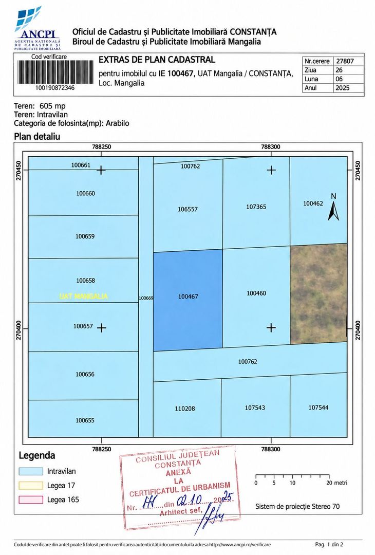 Teren intravilan 605 mp | Neptun – Comorova | Deschidere la șosea - Poză 6