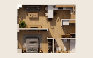 2 CAMERE - BLOC NOU 2026 - ZONA TATARASI - RATE LA DEZVOLTATOR - Poză 6