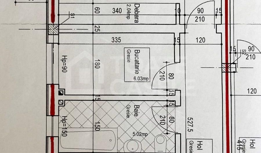 Apartament 2 camere decomandat,  etajul 1, zona Kaufland - Poză 6