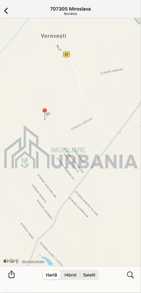 De vanzare teren Miroslava - Poză 1