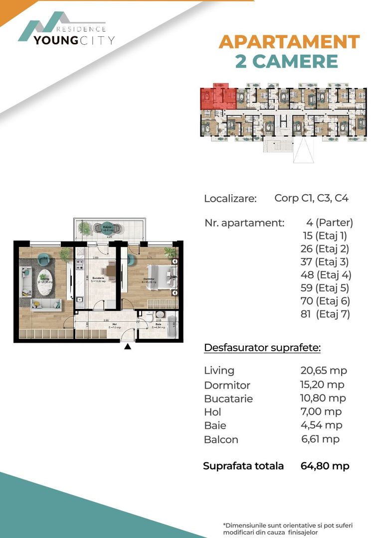 Ap 2 cam decomandat, spatios, aproape metrou, pret promoțional! - Poză 10