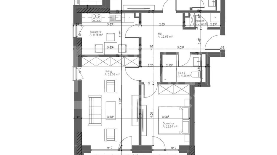 Vânzare, apartament cu 3 camere, Răcădău - Poză 7