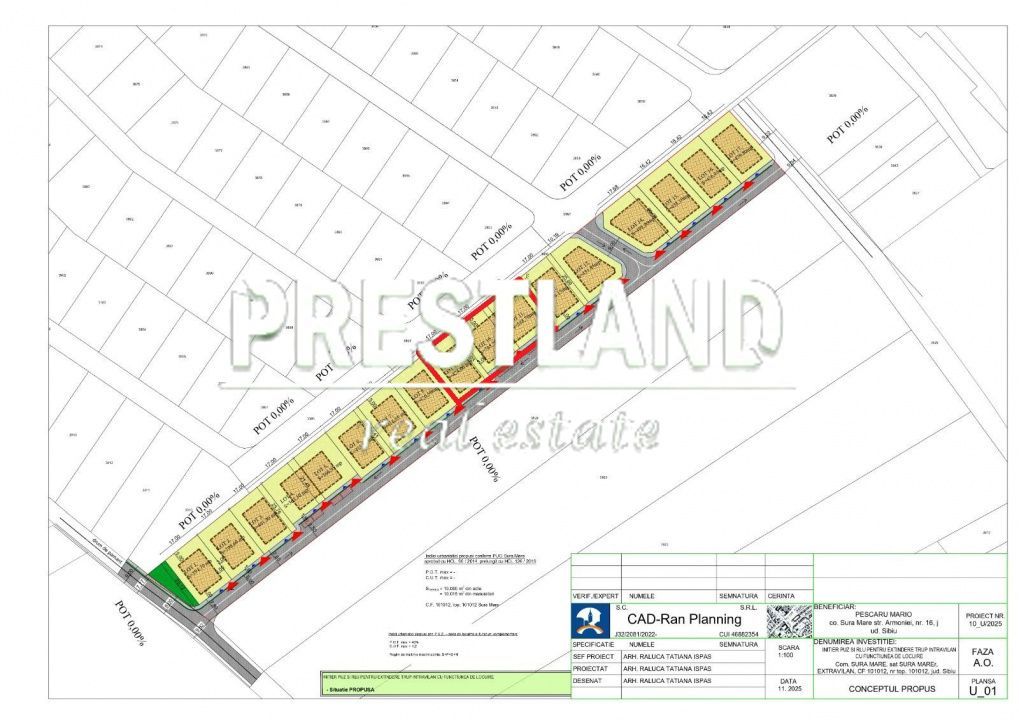 Teren intarvilan constructie casa, pretabil investție !!! - Poză 1