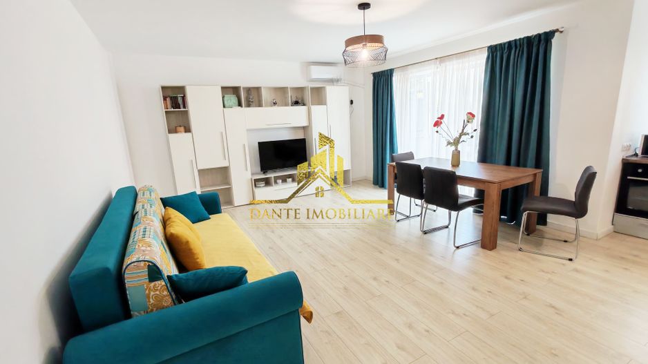 2 camere, spatios, mobilat modern, bloc nou, parcare, Borhanci - Poză 1