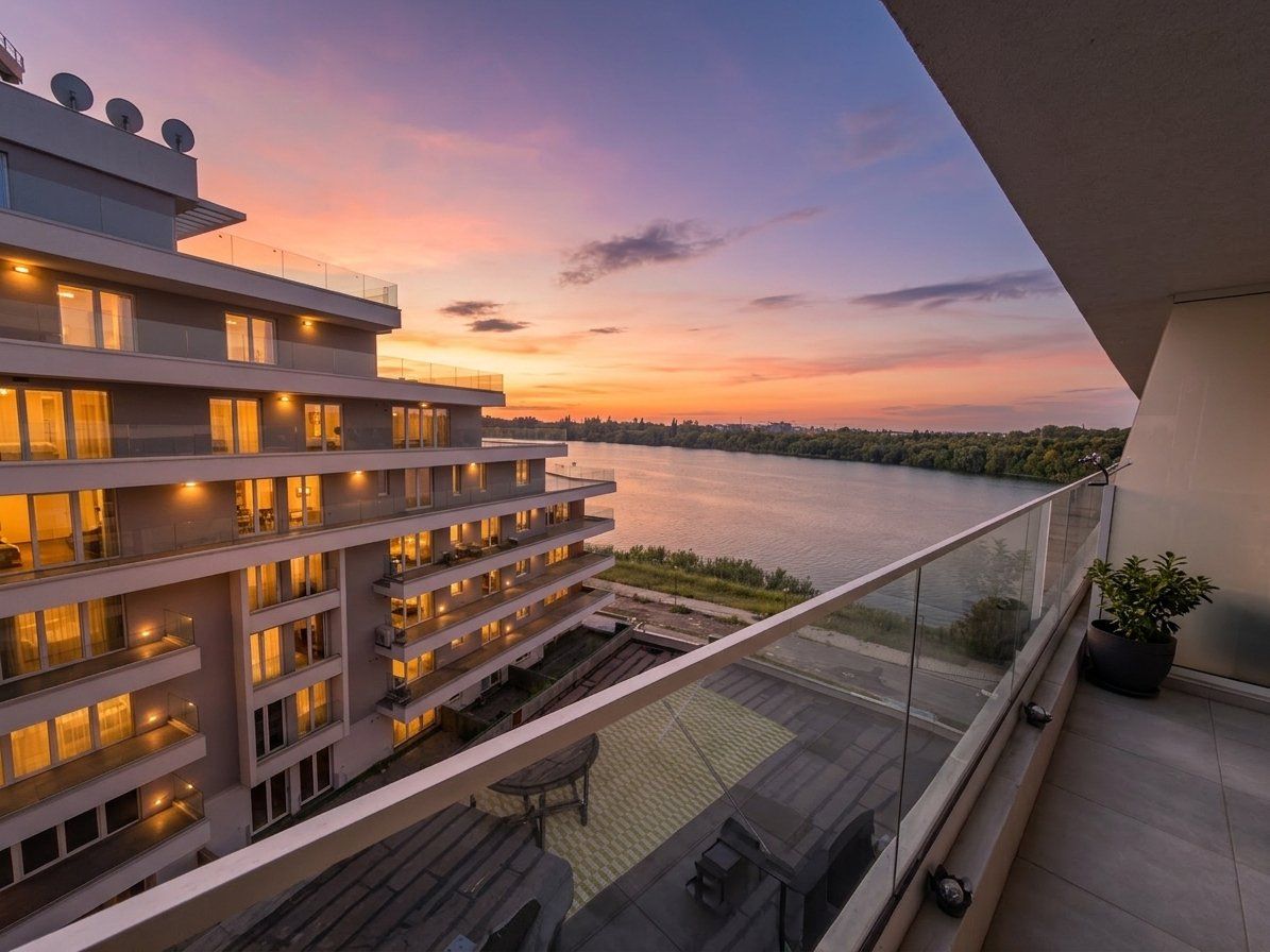 Apartament lux cu vedere panoramică la Lacul Cernica - Poză 10