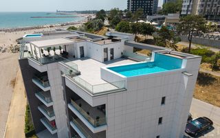 PENTHOUSE CU PISCINA, VEDERE PANORAMICA LA MARE/FALEZA OLIMP - Poză 27