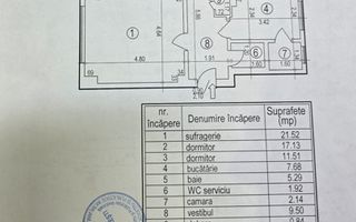 Piața Victoriei, 3 cam. decom, pet friendly, nemobilat, ideal firmă - Poză 16