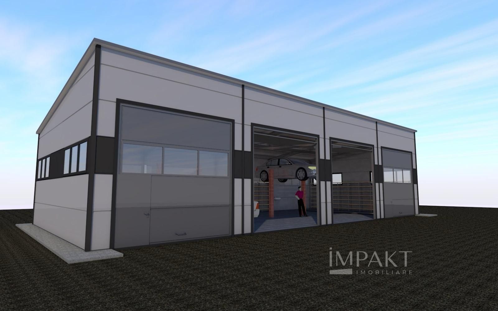 Teren Industrial 5800 mp cu PUD pentru 4 Hale – Centura Apahida - Poză 3