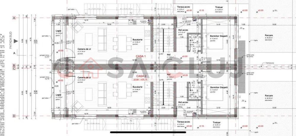 Duplex semifinisat cu vedere panoramica zona Voronet! - Poză 5