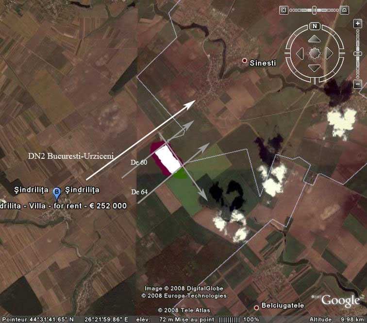 Teren 19 hectare compact Ilfov -acces DN2 - Poză 2