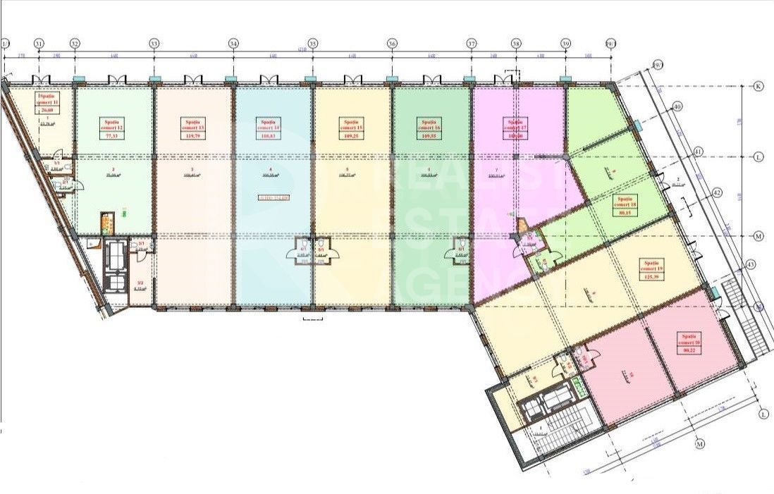 Vânzare, spațiu comercial, 125.39 mp, strada Grenoble, Botanica - Poză 19