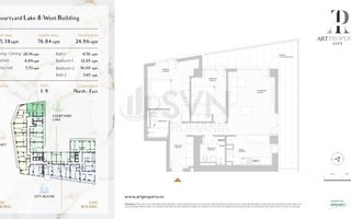 REA1012423 Apartament superb 3 camere Art City Mobilat - Poză 19